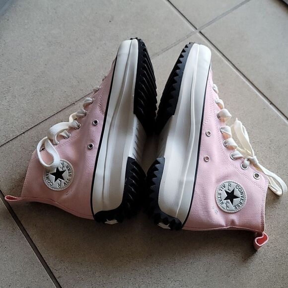 BRAND NEW CONVERSE RUN STAR HIKE PLATFORM 3D FLOWERS WOMEN'S SHOES SNEAKER - Picture 9 of 15